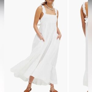 Free People free-est Isabella Ruffle Maxi Dress
